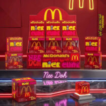 فیجت اسکویشی مکعب یخی طرح مک دونالد Mac Donalds