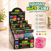 اسکویشی نرمالو طرح یخ میوه ای ضد استرس Nee Doh nice cube